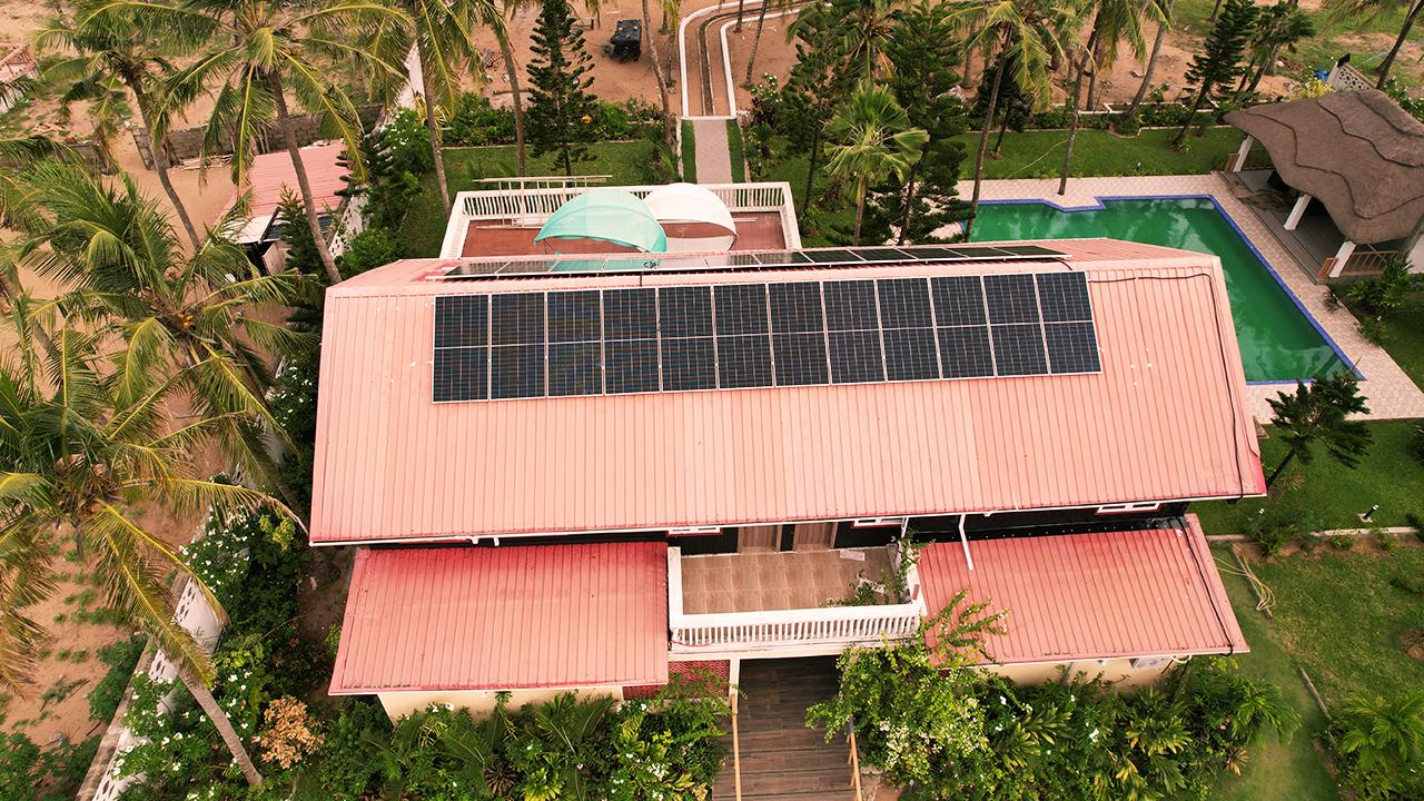 Private Residence Beach House Solar Project